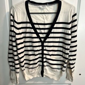 Striped cardigan